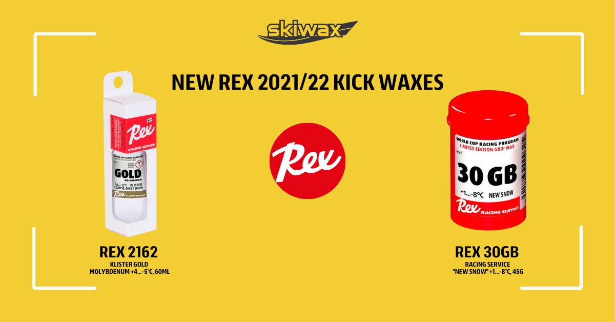 NEW gripwaxes from Rex now in stock!