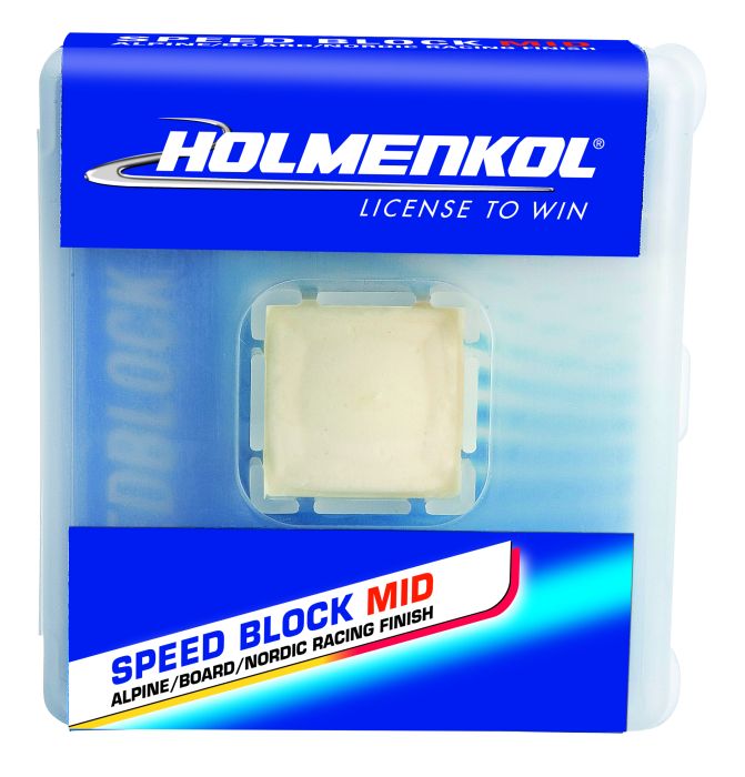 Buy Holmenkol SpeedBlock MID, 15g with free shipping - skiwaxes.com