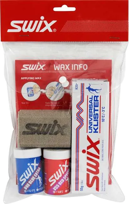 Buy SWIX P27 XC Grip Wax Kit with free shipping - skiwaxes.com