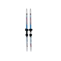 STC Combi Skis with universal binding, blue