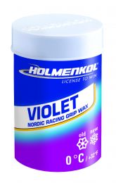 Holmenkol Grip wax Violet +0°C, 45g