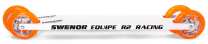 Swenor Equipe R2 Cer 80A rollerskis (green)