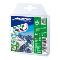 Holmenkol natural biodegradable Ski board universal wax Made in Germany 70 g 