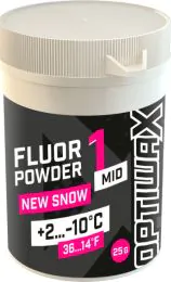 Optiwax  FluorPowder Mid (C6, PFOA-free) 1 +2...-10°C, 25g