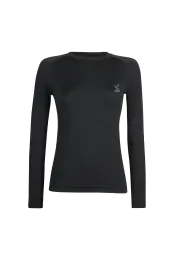 Spring Long Sleeve T-shirt for Woman, Dark Grey