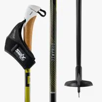 Skate ski poles Dynamic D3, Just Click