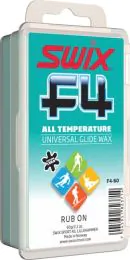 SWIX F4-60 Glide Wax Rub On with cork, 60 g