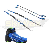 Ski set Adult with X Rider boots