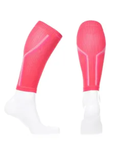 Spring Compression Calf Sleeve Socks, Rosa
