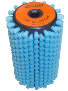 Solda Stiff nylon roto brush 100mm