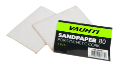 Vauhti Sandpaper for syntetic cork #100, 3pcs