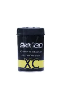 Ski-Go XC Grip wax Yellow Finnish version -1...-10°C, 45g