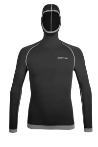 Spring Hooded Longsleeve for Man, Dark Grey