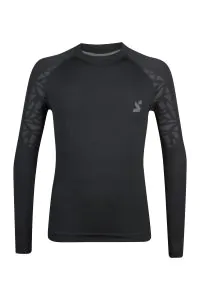 Spring Long Sleeve Training T-shirt for Man, Black