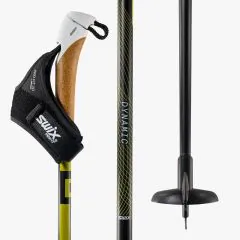 Skate ski poles Dynamic D3, Just Click