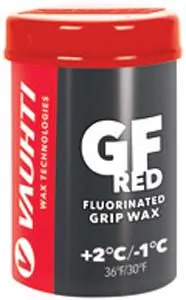 Vauhti GF Red Fluoro Grip wax +2°...-1°C, 45g