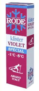 RODE Klister Violet Special -1°...-5°C, 60g