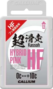 Gallium HYBRID HF Pink Glider +10...0°C, 50g