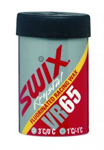 SWIX VR065 Red/Yellow/Silver Klisterwax Fluor +3°...0°C/+1°...-1°C, 45g