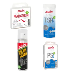 Tartu Maraton Glide set, Swix waxes