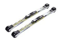 Swenor Fiberglass Classic rollerskis + Rottefella Rollerski Classic bindings